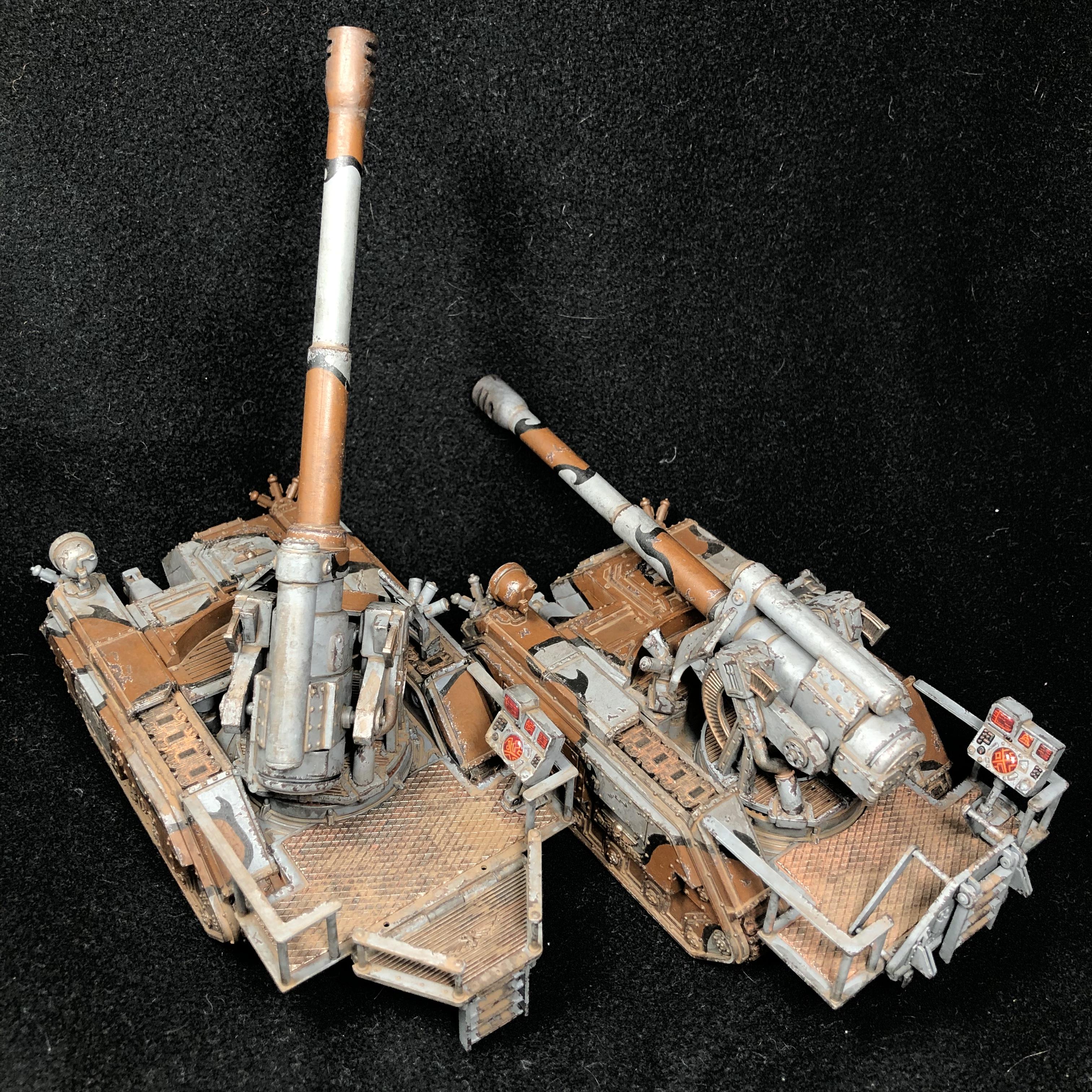 Artillery, Astra Militarum, Basilisk, Cadians, Camouflage, Conversion